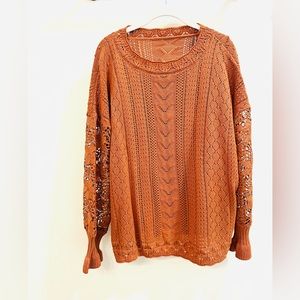 Amazon Sweater, Burnt Orange, Never Worn, XL